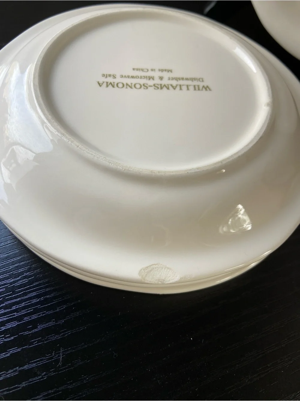 Williams Sonoma Appetizer Plates WINE Series Dishes Charcuterie Set of 4